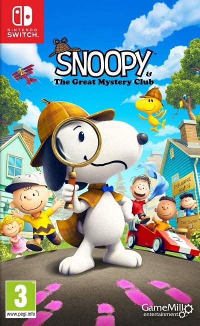 JUST FOR GAMES Snoopy & The Great Mystery Club (SWITCH)