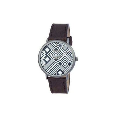  Snooz Homme Analogique Quartz Montre avec Bracelet en Cuir Saa1041-76