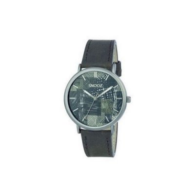  Snooz Homme Analogique Quartz Montre avec Bracelet en Cuir Saa1041-77
