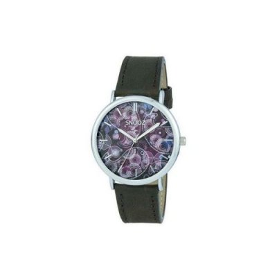  Snooz Homme Analogique Quartz Montre avec Bracelet en Cuir Saa1041-78
