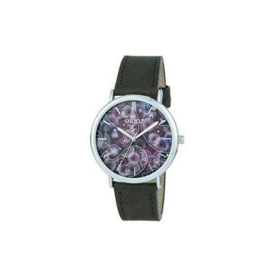 SNOOZ  Homme Analogique Quartz Montre avec Bracelet en Cuir Saa1041-79