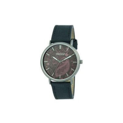 SNOOZ  Homme Analogique Quartz Montre avec Bracelet en Cuir Saa1041-86