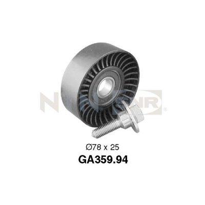 SNR  Galet enrouleur (courroie d'accessoire) GA359.94 PEUGEOT 206