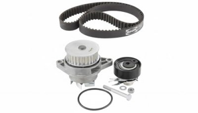 SNR  Kit de distribution + pompe &agrave; eau KDP457.140 VOLKSWAGEN POLO