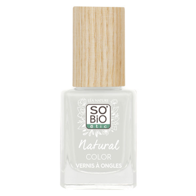 LEA NATURE SO BIO ETIC So'Bio vernis &agrave; ongles couleur naturelle 11 ml 80 Blanc Fran&ccedil;ais