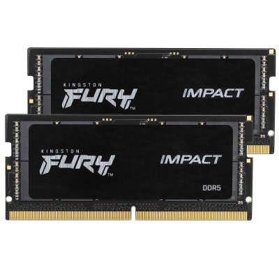 KINGSTON SO-DIMM DDR5  Fury Impact - 16 Go (2 x 8 Go) 4800 MHz - CAS 38