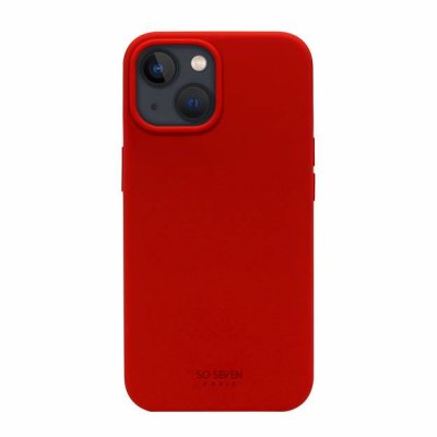 SO SEVEN  Coque Smoothie Recycle Rouge IPHONE 13
