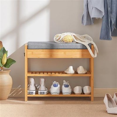 Sobuy - Banc de Rangement &Eacute;tag&egrave;re &agrave; chaussures &reg; FSR49-N