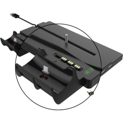 SUPERTECH Socle Ps5 Avec Bo&icirc;tier Pour Jeux Et Manette