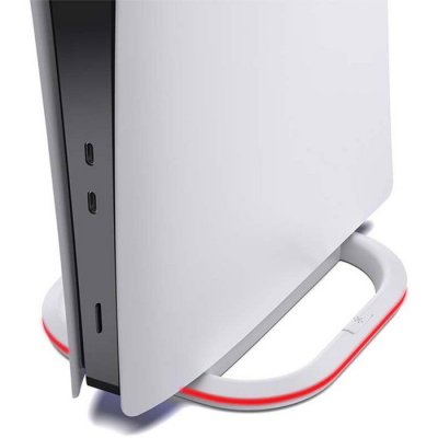 SUBSONIC Socle  pour PS5 et PS5 Slim avec LED RGB Blanc 