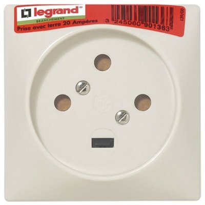 LEGRAND Socles &agrave; vis socle &agrave; vis 3p+t 20 a 1 pi&egrave;ce(s) -  snc
