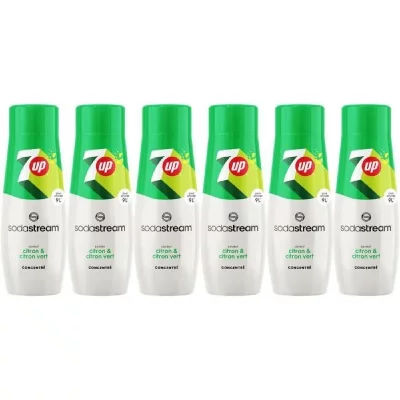 SODASTREAM  3009988 - Lot de 6 Concentr&eacute;s 7UP 