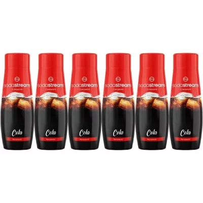 SODASTREAM  - Lot de 6 concentr&eacute;s COLA - 440ml 