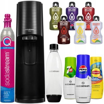 SODASTREAM  Terra + Sirops Pepsi Mirinda 7UP + Sachets