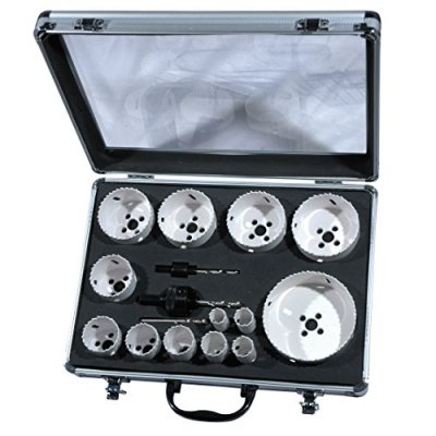 LEMAN SODISE - Coffret complet de scies tr&eacute;pans HSS bi-m&eacute;tal ""Industrie"" - 14784