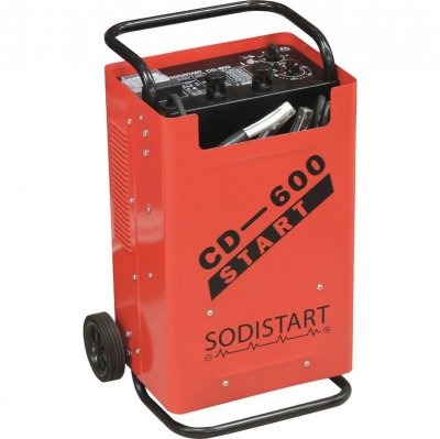 SODISTART  - Chargeur d&eacute;marreur sur roues 12/24V - 04546