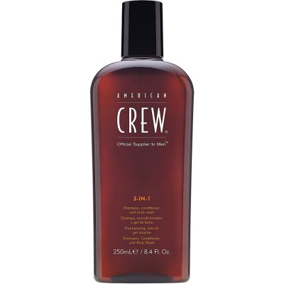 AMERICAN CREW Soin 3-En-1 Classique Shampoing, Apr&egrave;s-Shampoing et Gel Douche