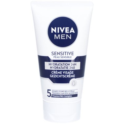 NIVEA Soin apaisant sensitive, sans parfum, sans alcool, hydrate et prot&egrave;ge