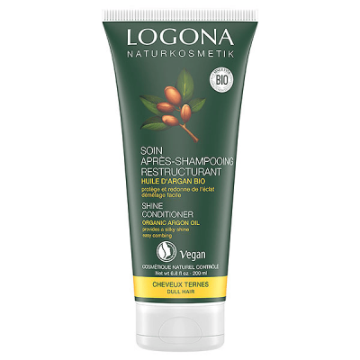 LOGONA Soin Apr&egrave;s-Shampoing Restructurant Argan Bio - 