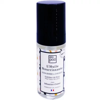 AU POIL Soin Barbe Huile Nourrissante  - Le Flacon De 30ml