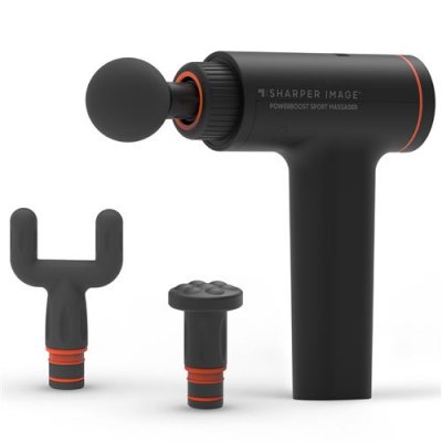 SHARPER IMAGE Soin Corps et Visage Shaper Image Pistolet de Massage Sport Noir