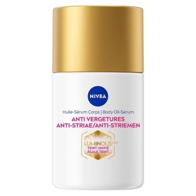 NIVEA Soin Corps S&eacute;rum Huile Ant -vergetures Luminous  - Le Flacon De 100ml