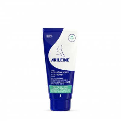AKILEINE Soin De Corps Pieds Cr&egrave;me Nutri-r&eacute;paratrice  - Le Tube De 75ml