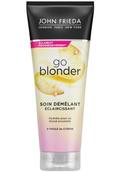 JOHN FRIEDA Soin d&eacute;m&ecirc;lant &eacute;claircissant Go Blonder - 