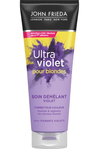 JOHN FRIEDA Soin d&eacute;m&ecirc;lant Ultra violet pour blondes - 