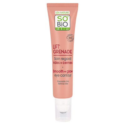 LEA NATURE SO BIO ETIC Soin Regard Bio Rides & Cernes - Lift'Grenade - SO'BiO &eacute;tic