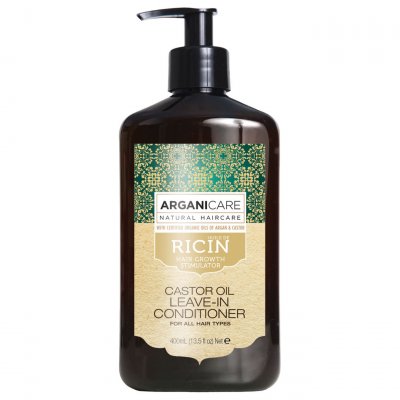 ARGANICARE Soin sans rin&ccedil;age &agrave; l&acute;huile de Ricin Bio - 