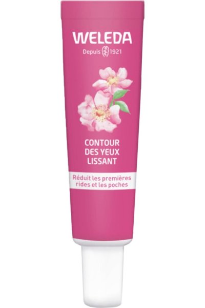 WELEDA Soin Visage Contour Des Yeux Lissant &Agrave; La Rose Musqu&eacute;e Et Th&eacute; Blanc Bio  - Le Flacon De 12ml