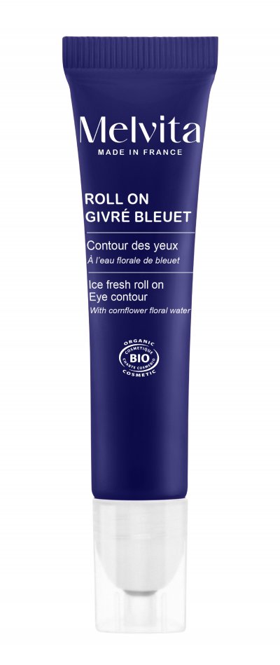 MELVITA Soin Yeux Givr&eacute; Bleuet  - Le Roll-on De 10ml