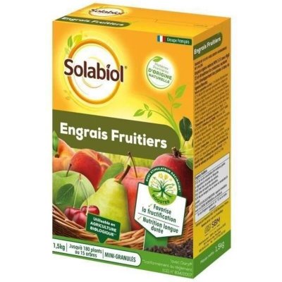 SOLABIOL  SOFRUY15 Engrais Fruitiers - 1,5 Kg
