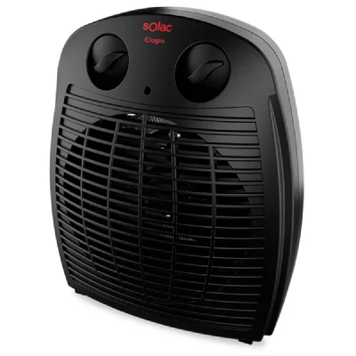 SOLAC  - chauffage soufflant 2000w noir elogio -