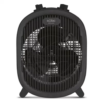 SOLAC  - chauffage soufflant 2000w noir memorable -