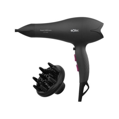  Solac Expert 2400 S&egrave;che-cheveux ionique 2400W Noir