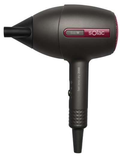 SOLAC  Sh7087 Fast Iconic Dry Hair Dryer 2000w Argent&eacute;