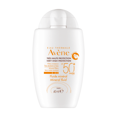 AVENE Solaire Haute Protection fluido mineral SPF50+ 40 ml