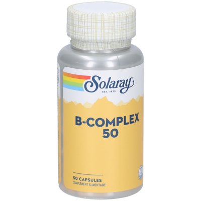 SOLARAY  B-Complex 50 Capsules - Pot 50 capsules
