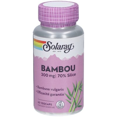 SOLARAY  Silice Bambou 300mg 60 capsules 