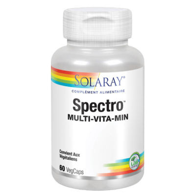 SOLARAY  Spectro - 60 Caps. V&eacute;g. - Bo&icirc;te 60 capsules