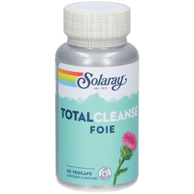 SOLARAY  Total Cleanse Foie - 60 Caps. V&eacute;g. - Pot 60 VegCaps
