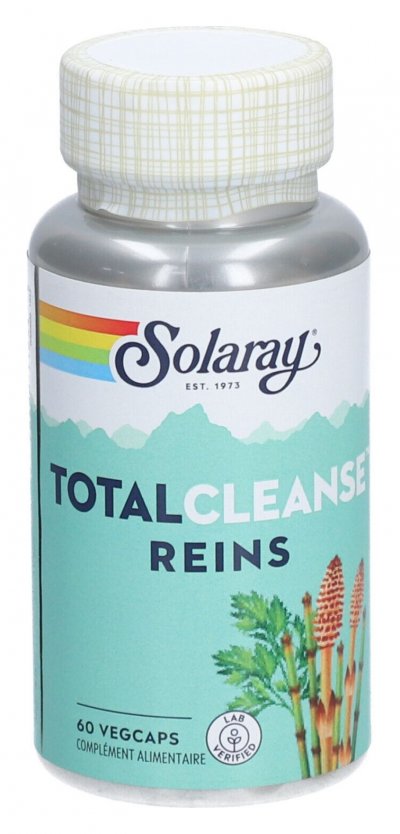 SOLARAY  Total Cleanse Reins - 60 Caps.v&eacute;g - Pot 60 VegCaps