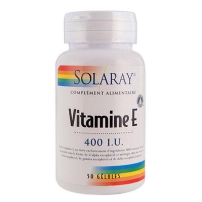 SOLARAY  Vitamine E 400 Ui - 268 mg - 50 Softgels - Bo&icirc;te 50 g&eacute;lules