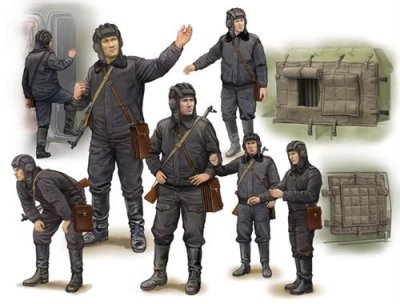 TRUMPETER Soldat Sovietique-Scud B Crew -  95t00434