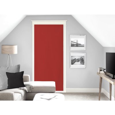 Soleil d'Ocre 046541 Dolly Brise Bise Polyester Rouge 70 x 200 cm