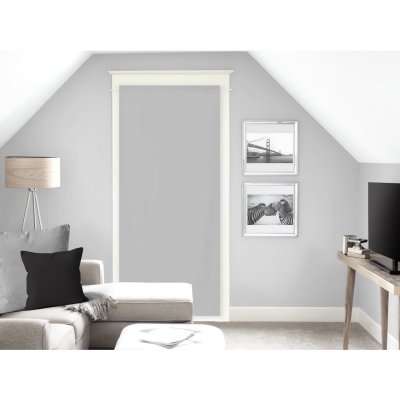 Soleil d'Ocre 046543 Dolly Brise Bise Polyester Gris Clair 70 x 200 cm