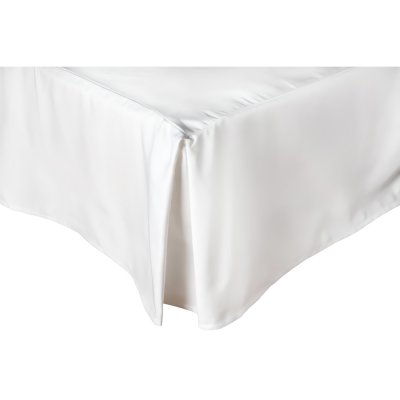 TOISON D OR Soleil D Ocre - Cache sommier 90x190 cm camelia blanc