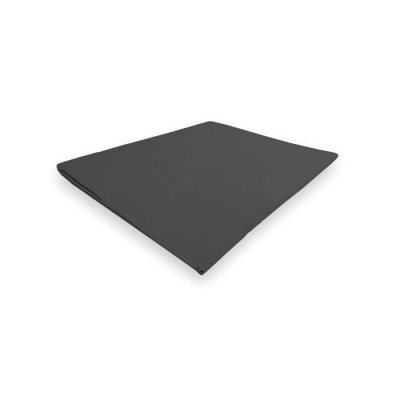 SONGE DE CAMILLE Soleil d'ocre Camille Drap Plat, Coton, Gris, 240 x 300 cm